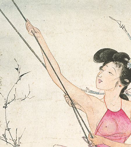 沁县-胡也佛的仕女画和最知名的金瓶梅秘戏图